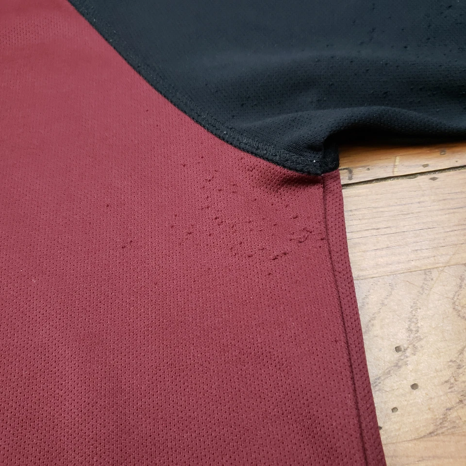 Camiseta deportiva de ciclismo Bellwether grande para hombre SS MTB bicicleta roja negra L de colección Foto 3 de 4