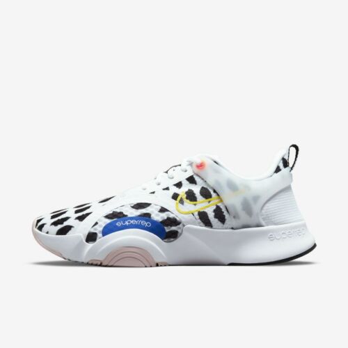 New Nike Women's SuperRep Go 2 Training Shoes - White (DJ4314-174)