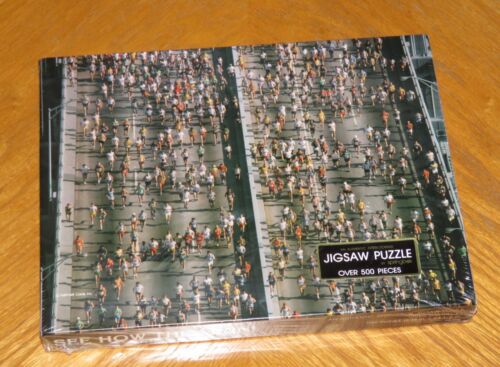 Vintage 1982 Springbok Puzzle See How They Run Marathon - Ed Cunningham - Sealed - Picture 1 of 5