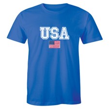 USA American Flag Stars And Patriotic - International Country Men's T-Shirt