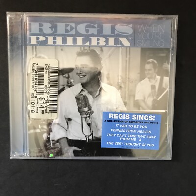 REGIS PHILBIN - When You're Smiling CD NEW/SEALED