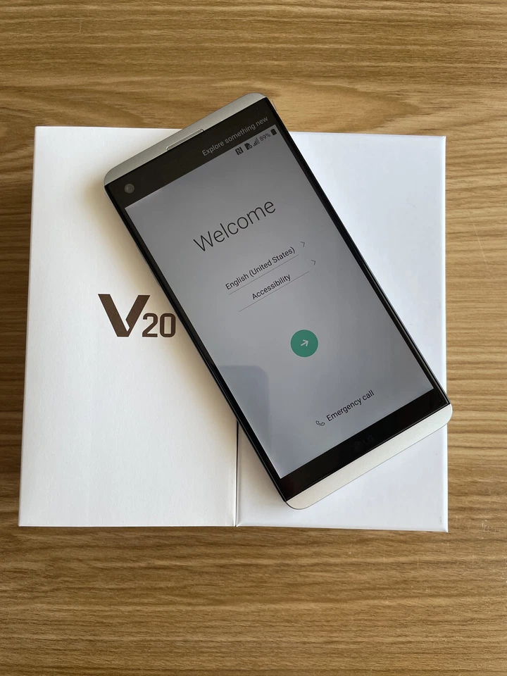 LG V20 H910 (For AT&T) Unlocked 64GB+4GB Fingerprint 4G Smartphone-New Sealed - Image 3 of 4