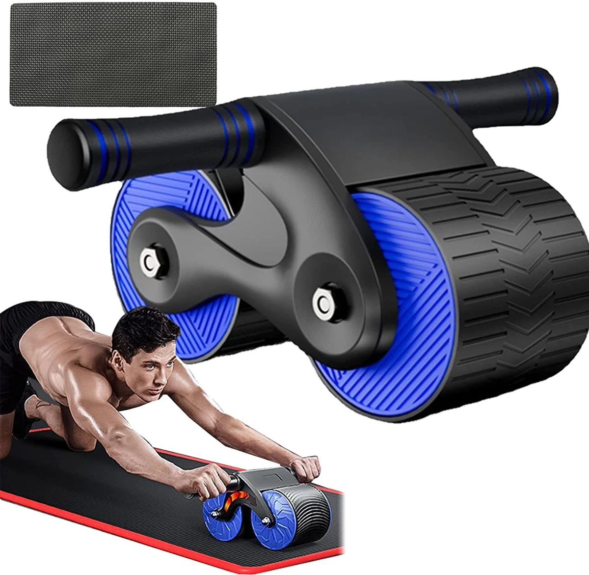 Automatic Rebound Abdominal Wheel, Ab Roller Wheel with Knee Select Color