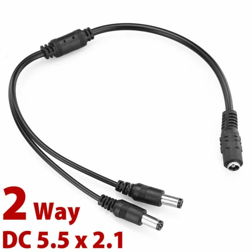 DC 5.5x2.1mm Male to Female Extension Cord CCTV Camera & LED strips Power Cable - Picture 14 of 22