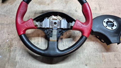 DAIHATSU COPEN MOMO STEERING WHEEL & AIRBAG COMPLETE GOOD CONDITION - Picture 3 of 16