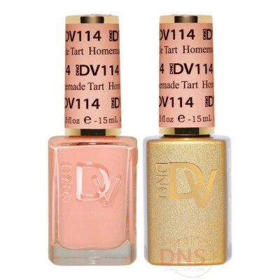 Diva Duo 1 Nail Lacquer + 1 Gel Polish - #114 Homemade Tart