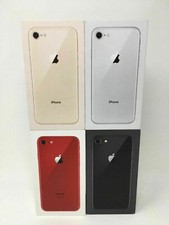 Apple iPhone 7 Empty UK Box Red Rose Gold Black Silver with Charging Cable