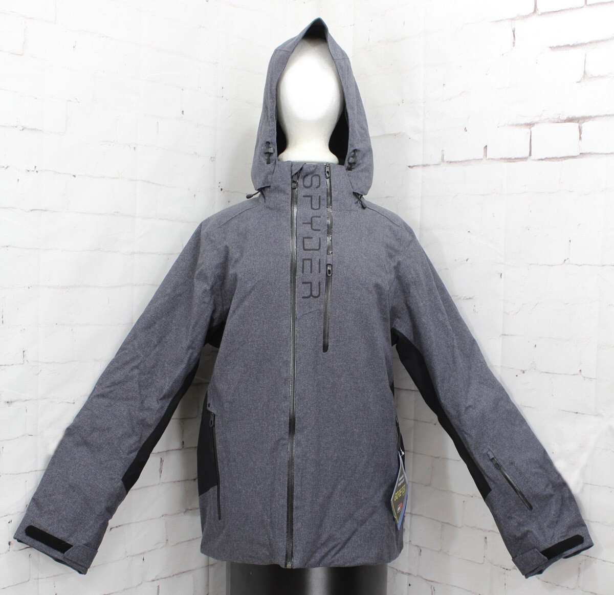 Лыжная куртка Spyder Orbiter GTX LE мужская большого размера Новинка Черное дерево New 72190₽