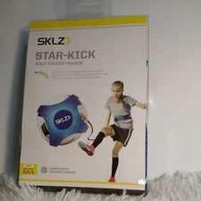 NEW SKLZ Star-Kick Solo Soccer Trainer Cobalt Ball Practice Skills Ball Sz 3,4,5