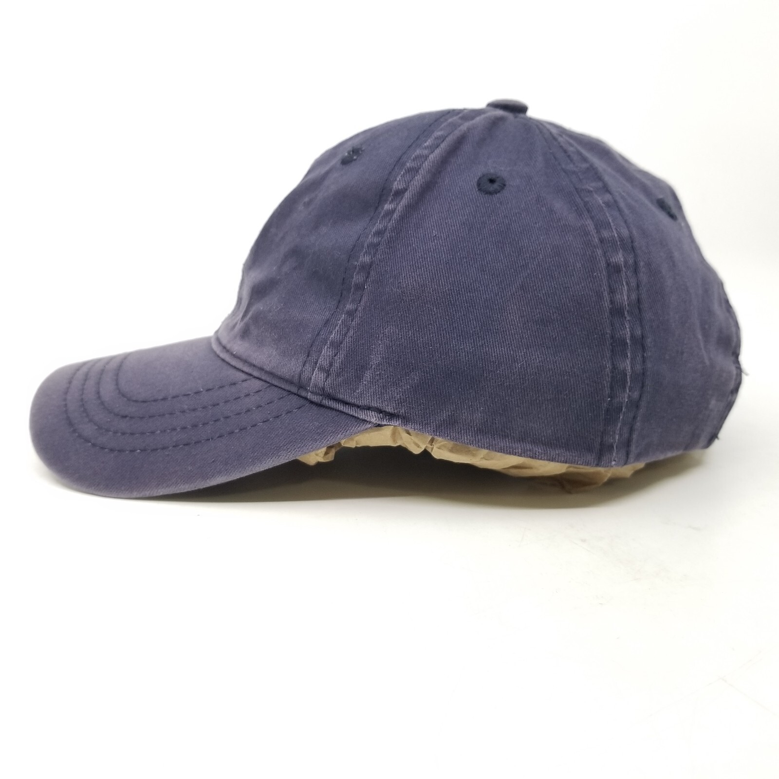 Solid Snapback Baseball Hat Cap Adjustable Navy B… - image 4
