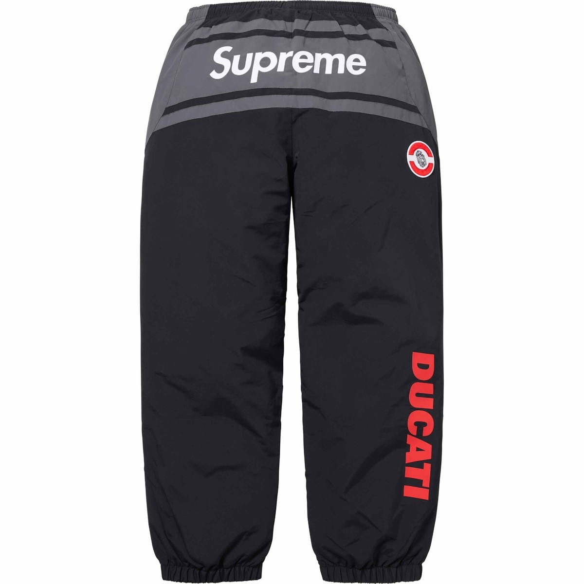 Supreme x Ducati Track Pant Black White Blue 3colors SS24 Supreme x Ducati Track Pant Black White Blue 3colors SS24