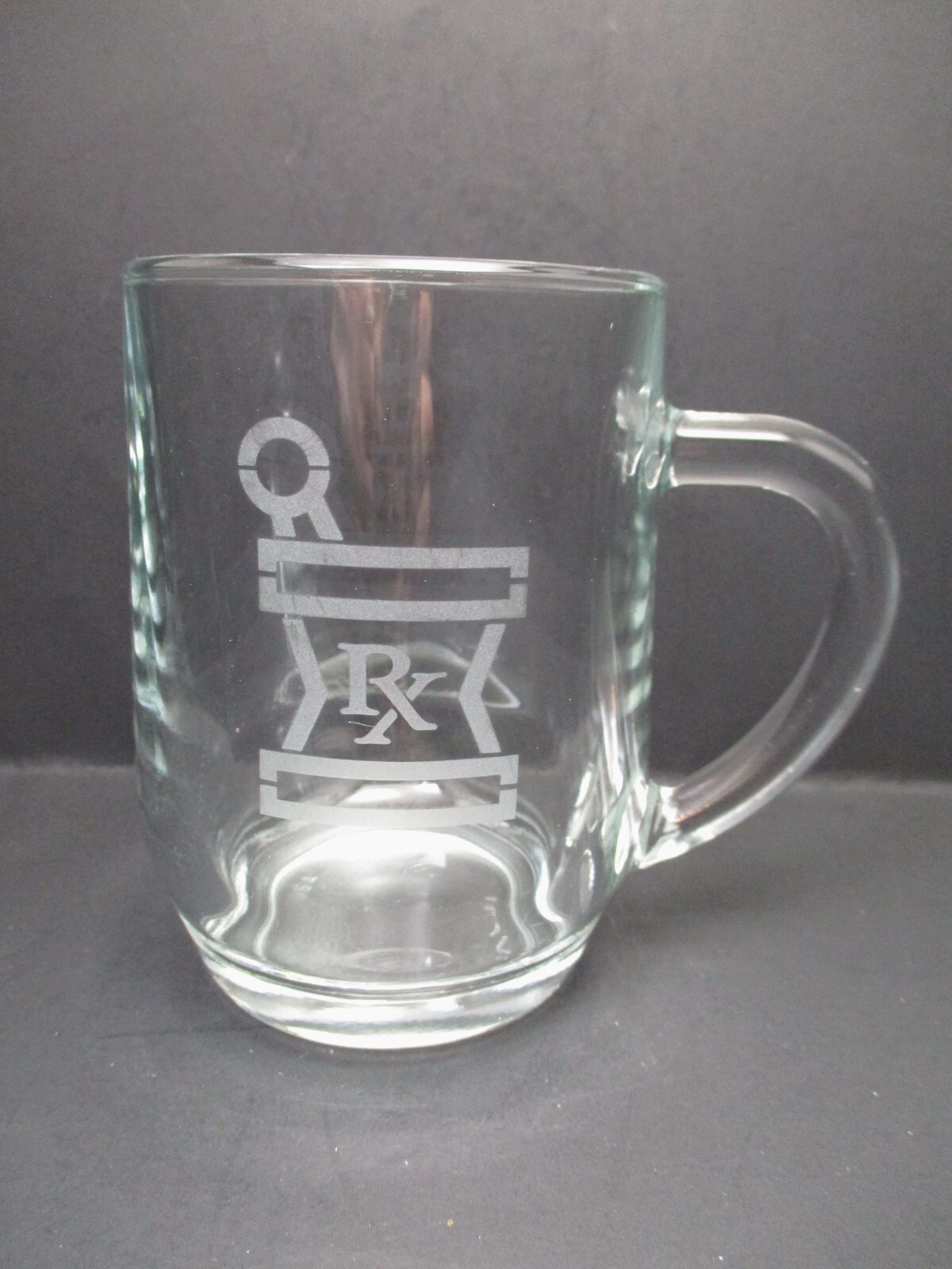 RX Clear Cup / Mug Pharmacist Pharmacy Mortar Pestle Made in USA ! eBay