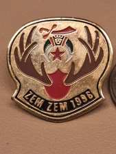 VINTAGE SHRINER'S ZEM ZEM 1996 LAPEL PIN