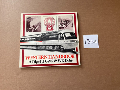 Western Handbook A digest GWR & WR Data Geoffrey Body Taschenbuch Zugbuch