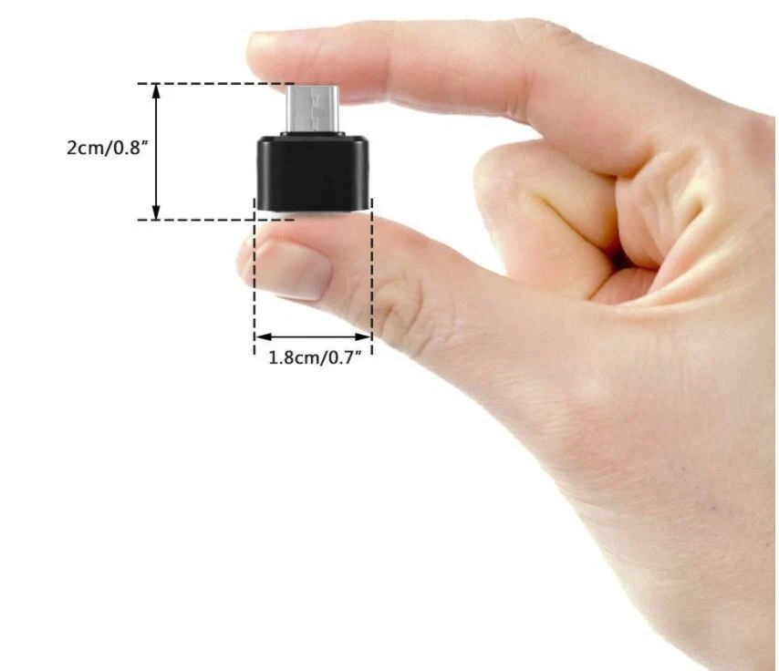 4 PIEZAS USB-C 3.1 macho a USB A hembra adaptador convertidor OTG tipo C teléfono Android Foto 4 de 4