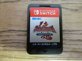 NINTENDO SWITCH SAMURAI SHODOWN NEOGEO COLLECTION GAME JPN COMPLETE FREE SHIP
