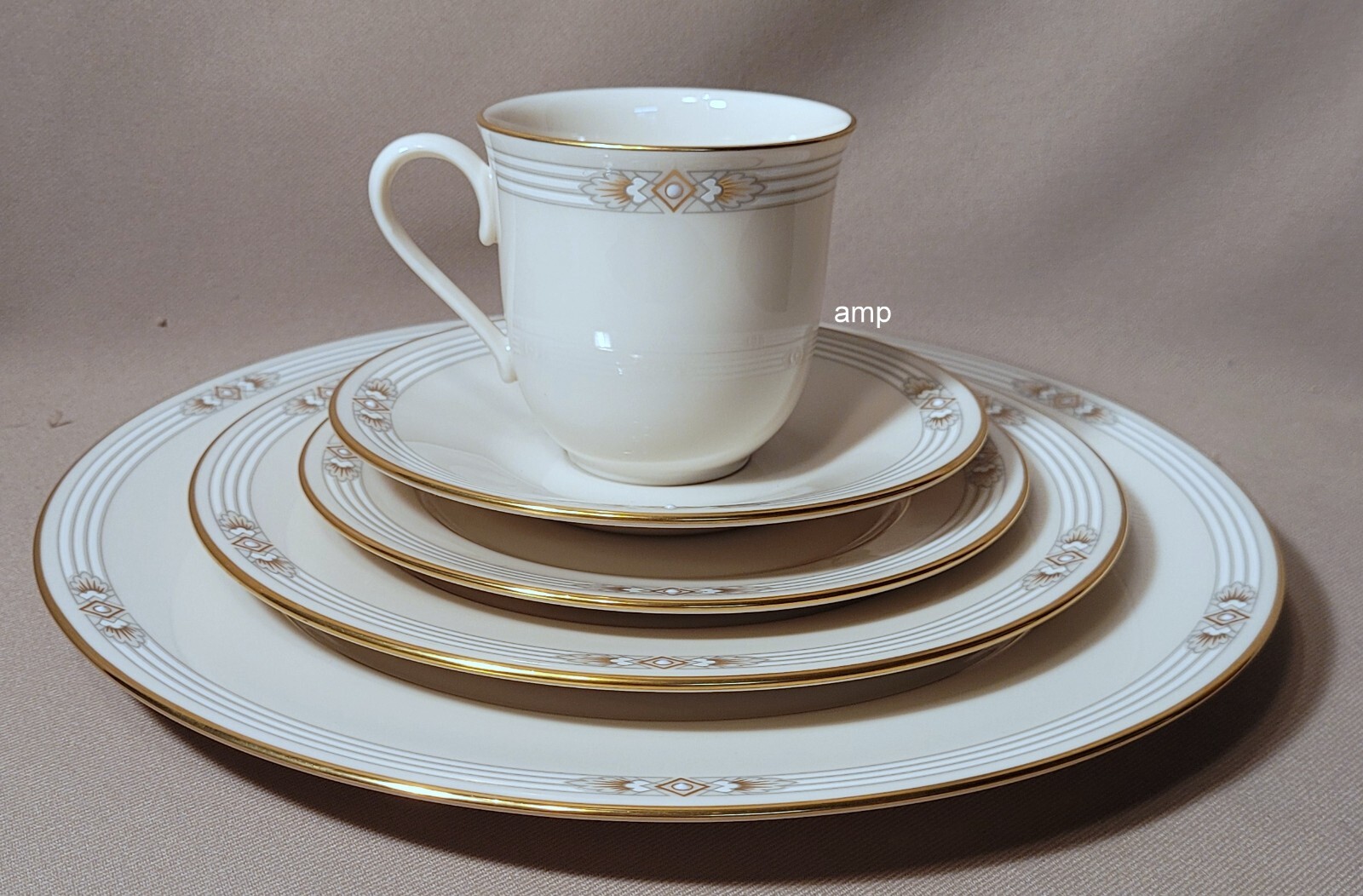 Lenox Firelight Place Setting (5 pieces) EXCELLENT!