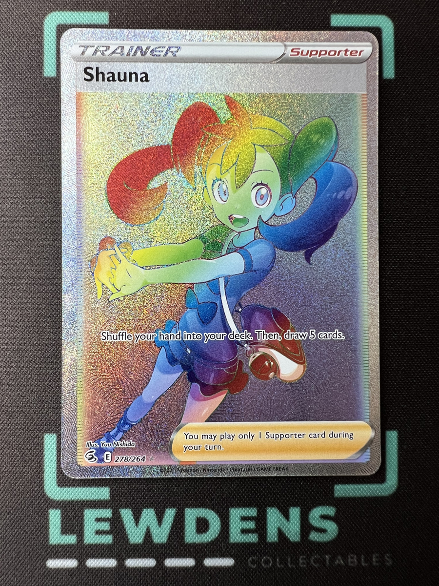 shauna pokemon card price - (127/146) Evolves from null Rules Shuffle your hand into your deck Shauna - 278/264 - Hyper