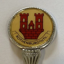 Rothenburg O/d Tb. Vintage Souvenir Spoon Collectible