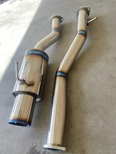 Custom Single Exit Exhaust For (350z/G35/G37/Q50) 350z Parts, G37 Parts