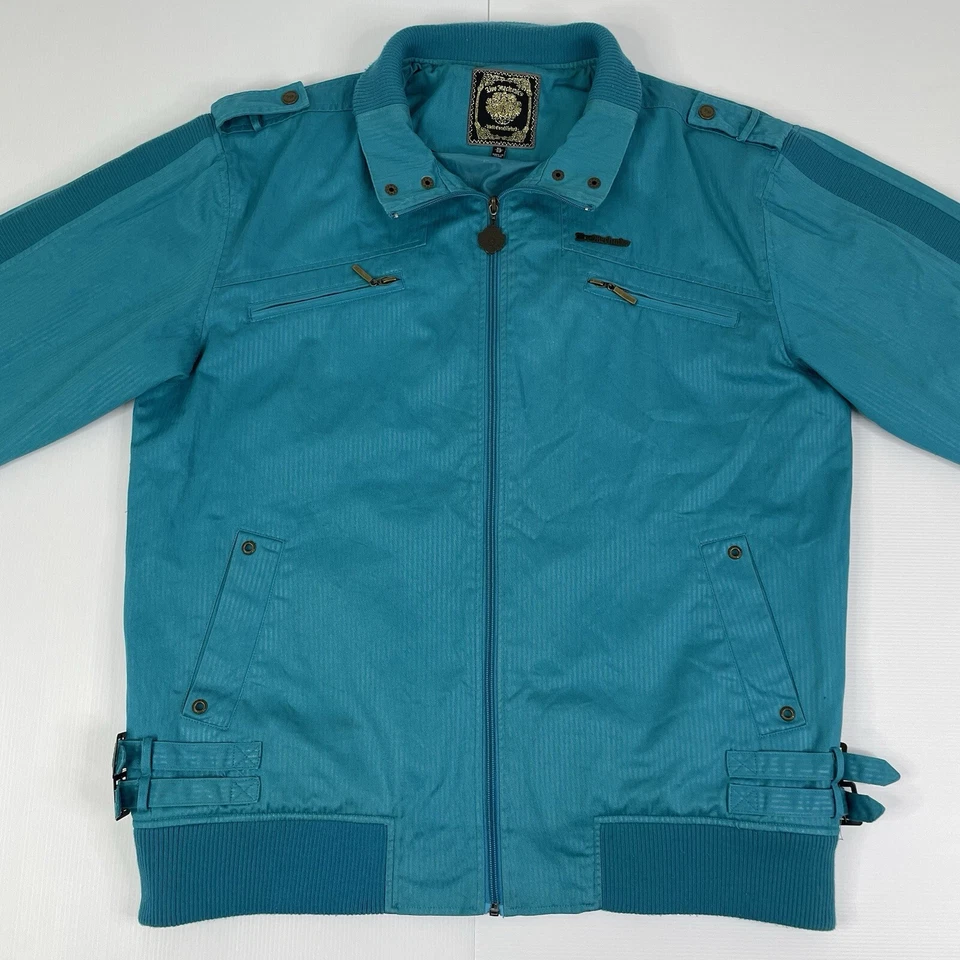 Live Mechanics Mens Jacket Full Zip Blue Size XL - Image 2 of 4