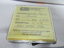 Optique Spectra Physique Lentille Revêtue Laser Optique En L'état BIN#K5-45