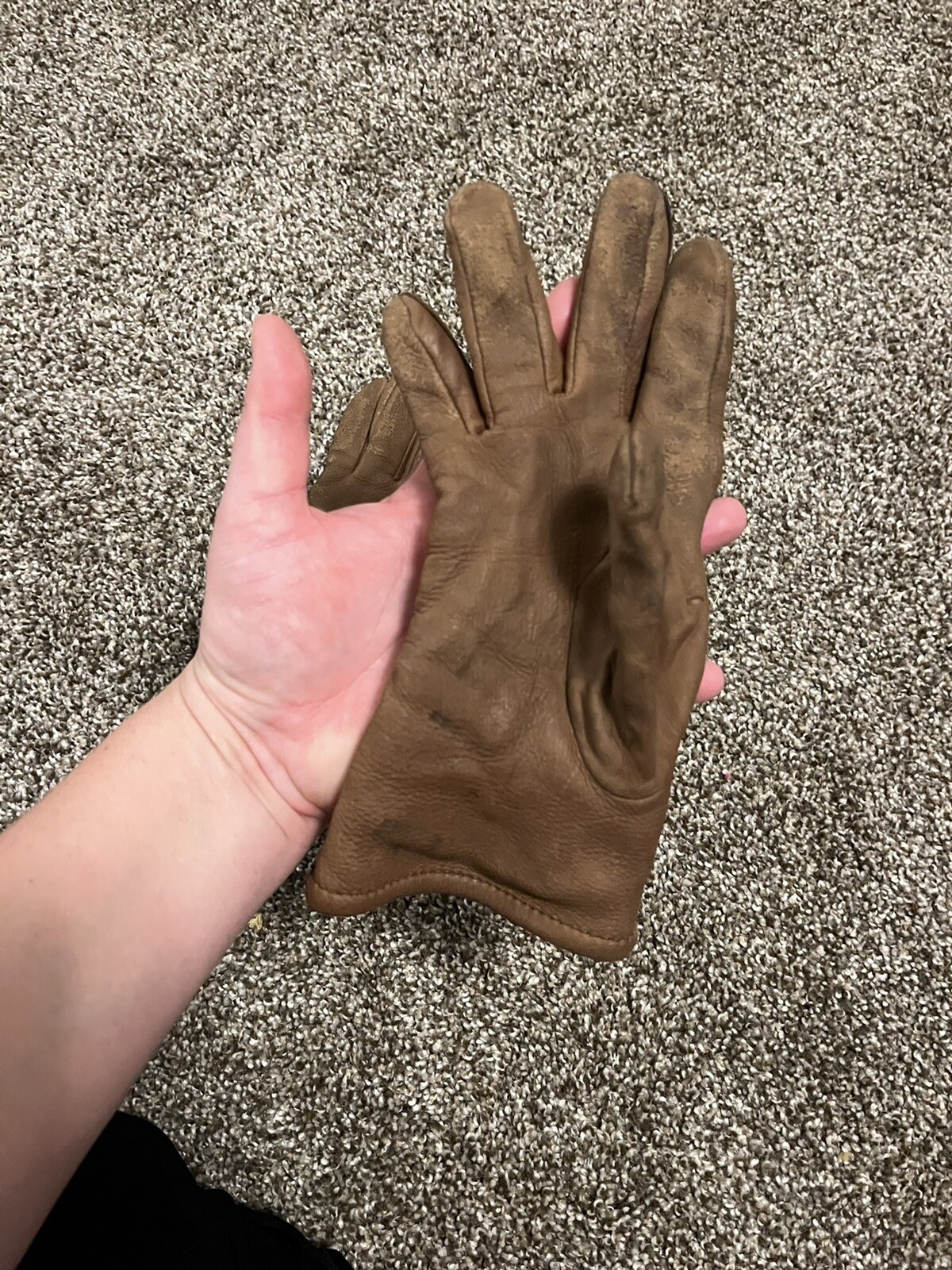 Vintage leather gloves eBay