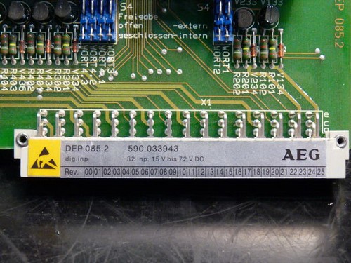 AEG  DEP 085.2  Eingabe-Baugruppe  590.033943 - Bild 4 von 4