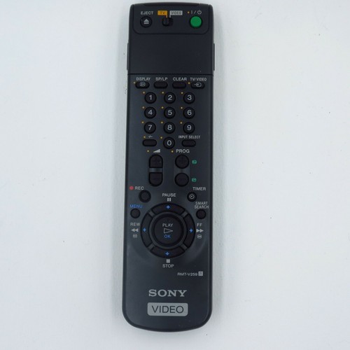 Original Sony RMT-V259 Remote Control for SLV-SE85 SLV-SF90 & SLV-SF99 ...