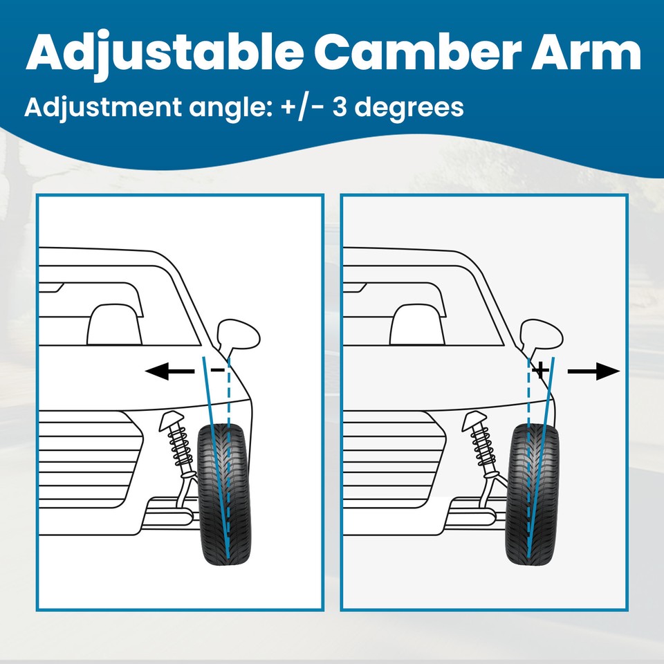 Rear Tension Thrust Adjustable Camber Control Arms Compatible For Dodge Charger 2006 2018