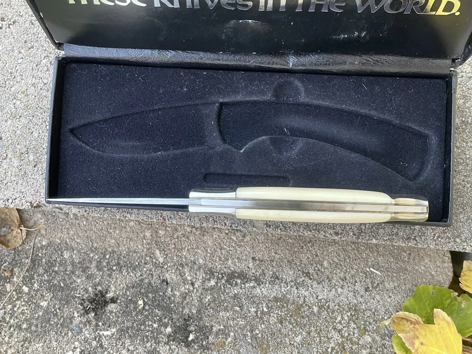 Boker Damasco 1 Navaja Plegable #86 De 500 Hecha En Solingen Alemania Foto 4 de 4