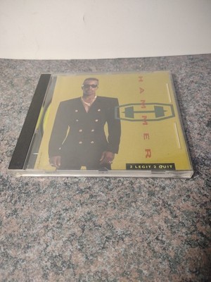 MC Hammer CD 2 Legit 2 Quit Single First Press 1992 Pop Rap
