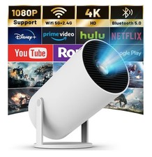 Portable Projector Smart Home Theater WiFi Wireless Projection