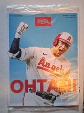 PSA Magazine Shohei Ohtani March 2023 Angels Sealed New