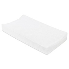 Organic Cotton Changing Pad Cover, GOTS-Certified, Fitted 360  - White