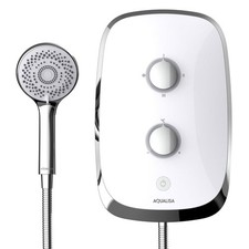 Aqualisa eMotion 10.5kW Electric Shower - Arctic White MOWC105