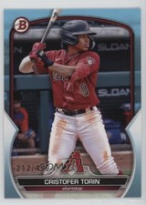 2023 Bowman Draft Sky Blue 212/499 Cristofer Torin #BD-148 00jz