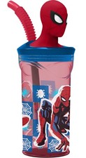 Stor Glass Original MARVEL Spiderman 3D for Children By 360 ML School