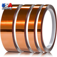 Heat Resistant Tape, Kapton Tape, Polyimide Film Tape for PCB Masking, Battery W