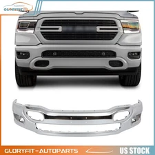 Front Fit For 2019 2020 2021-2023 Ram 1500 Bumper Pickup Face Bar Chrome New
