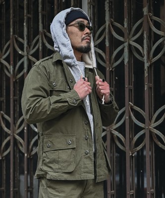 1963 1st Model Tropical Jungle Fatigue Jacket Bronson Mfg. USA