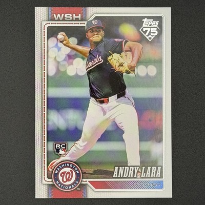 2026 Topps Andry Lara #36 Washington Nationals 3*212
