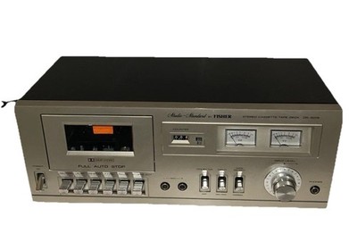 FISHER CR-4015 Stereo Cassette Tape Deck Vintage Hifi Kassetten Rekorder Works