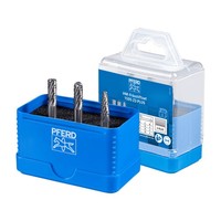 Pferd Tools Hartmetall FräSstift Set 1505 Zahnung 3 Plus 3-Tlg. Ø 6Mm Schaft-Ø