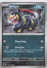 2023 Seviper Uncommon SV02: Paldea Evolved 137/193 NM Normal LP-NM