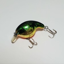 Daiwa Bass Hunter Old Rare Color Hot Tiger Gold Orange Fish Lure Used