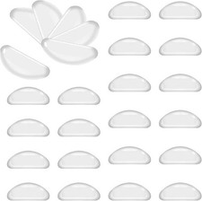 Silicone Adhesive Eyeglass Nose Pads - 20 Pairs Nose Pads for Eyeglasses