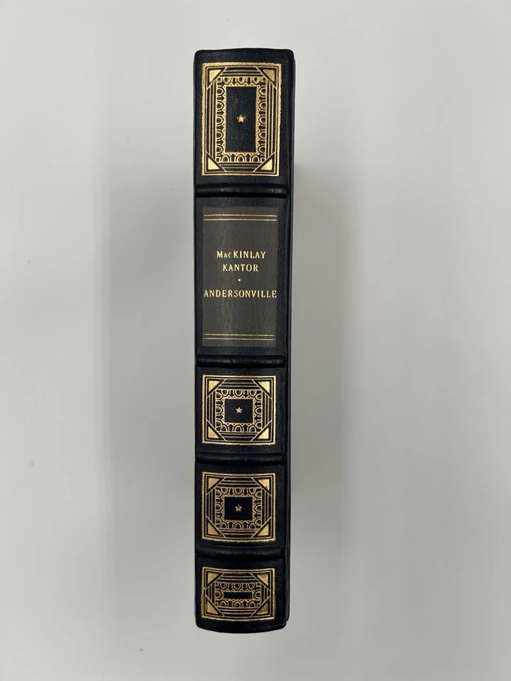 ANDERSONVILLE by MacKinlay Kantor—1986—Franklin Library—Leather—Illustrated Foto 3 de 4