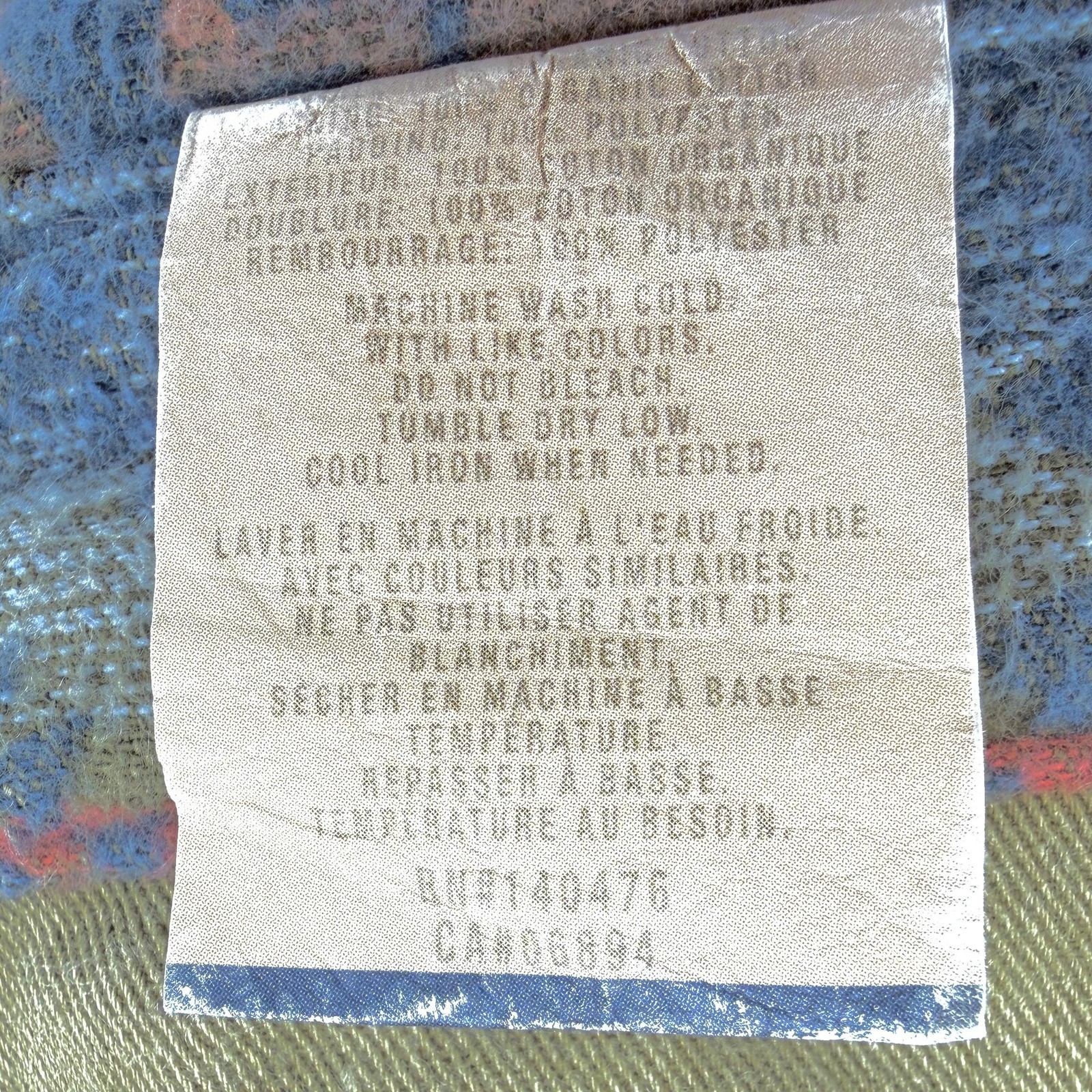 Faherty Jacket Mens Small Multicolor Reversible Q… - image 11