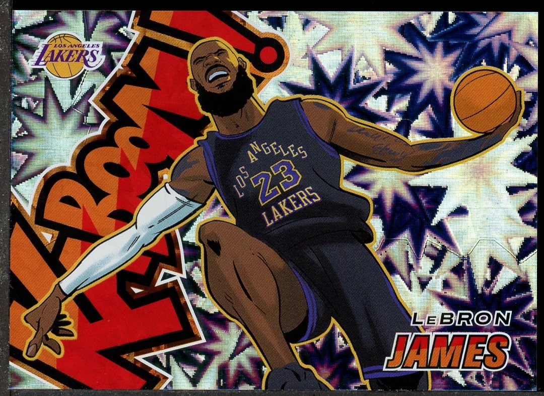 2024-25 Panini Revolution KABOOM! #14 LeBron James Los Angeles Lakers SSP